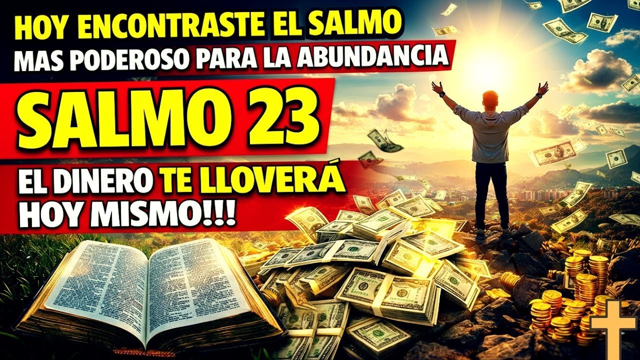 Recita el SALMO 23 CADA MAÑANA y el dinero fluirá hacia ti SIN PARAR 💵🔥