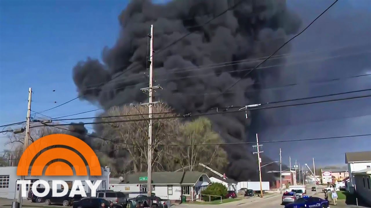 Indiana recycling plant fire forces evacuation orders for thousands ...