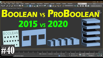 #40 || Boolean and ProBoolean in 3DS Max || 3DS MAX Tutorials in Hindi from Beginning to Advanced ||