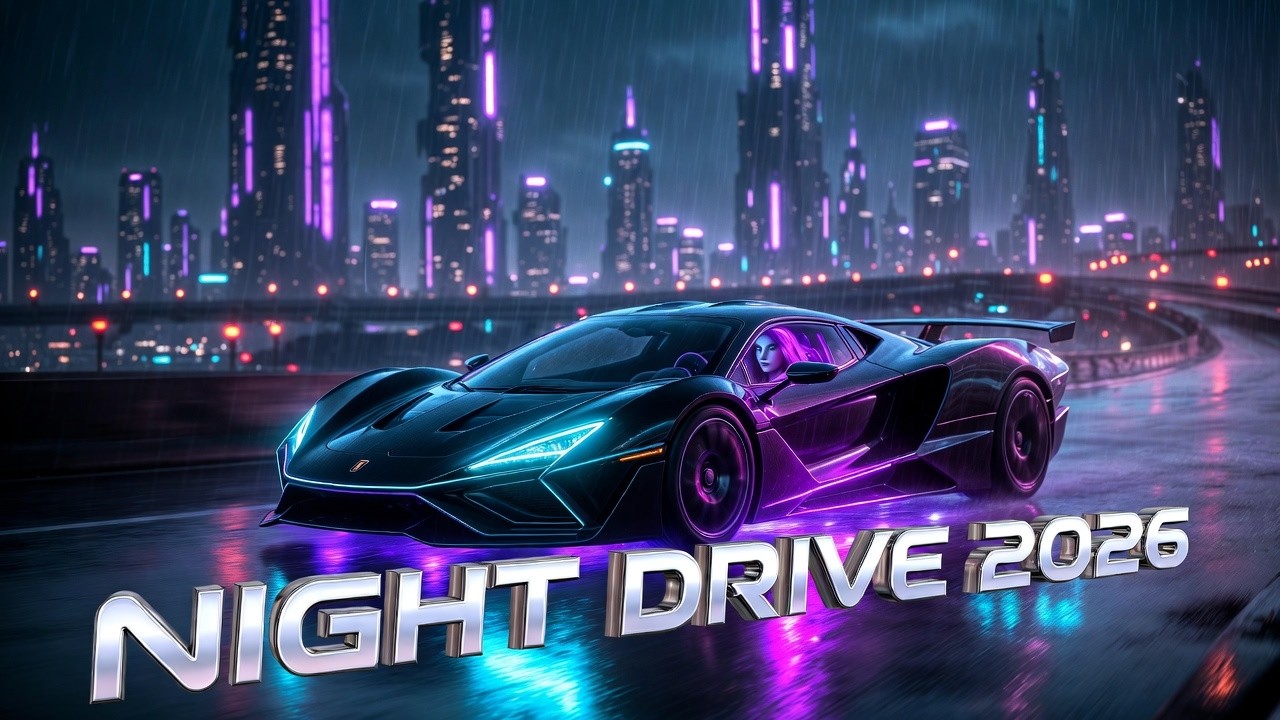 Night Drive Electronic 2026 | Deep House & Synthwave | Midnight City Journey #02 🏙️✨