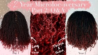 Microlocks Changed My Life: 2 Years Later…Still OBSESSED! || DIY Microloc Journey
