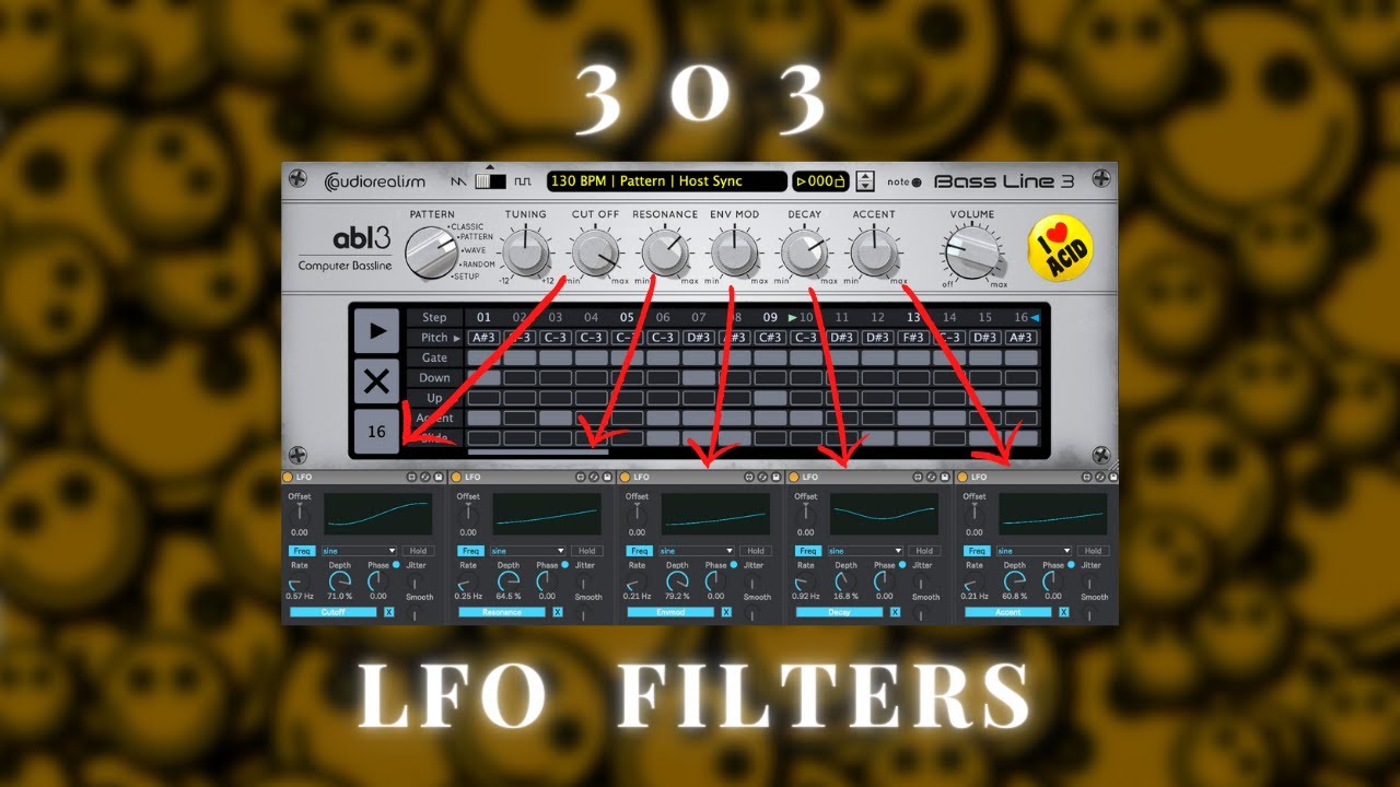 how to 303 crazy | Ableton LFO - YouTube