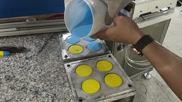 double side pvc keychain making machine