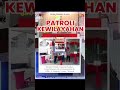 AKP Indradi, melaksanakan patroli dialogis di SPBU Jl. Majapahit dan menyampaikan himbauan kamtibmas