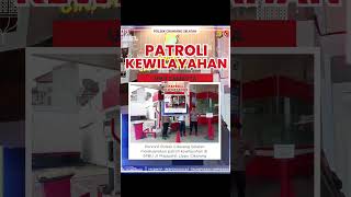 AKP Indradi, melaksanakan patroli dialogis di SPBU Jl. Majapahit dan menyampaikan himbauan kamtibmas