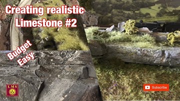 Building a Model Railway - Part 2A - how to make REALISTIC ROCK FACES