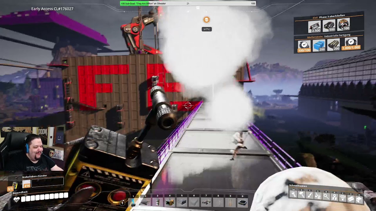 Schneeball Megaexplosion