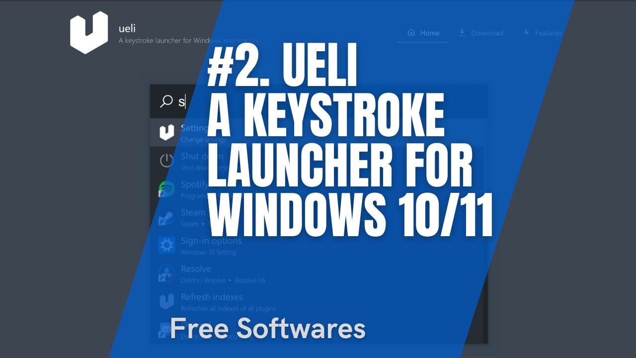 A Keystroke Launcher for Windows 10/11 - Ueli | Sinhala - YouTube