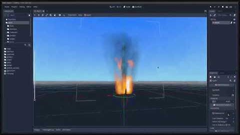 Fire shader in Godot 3.0.6