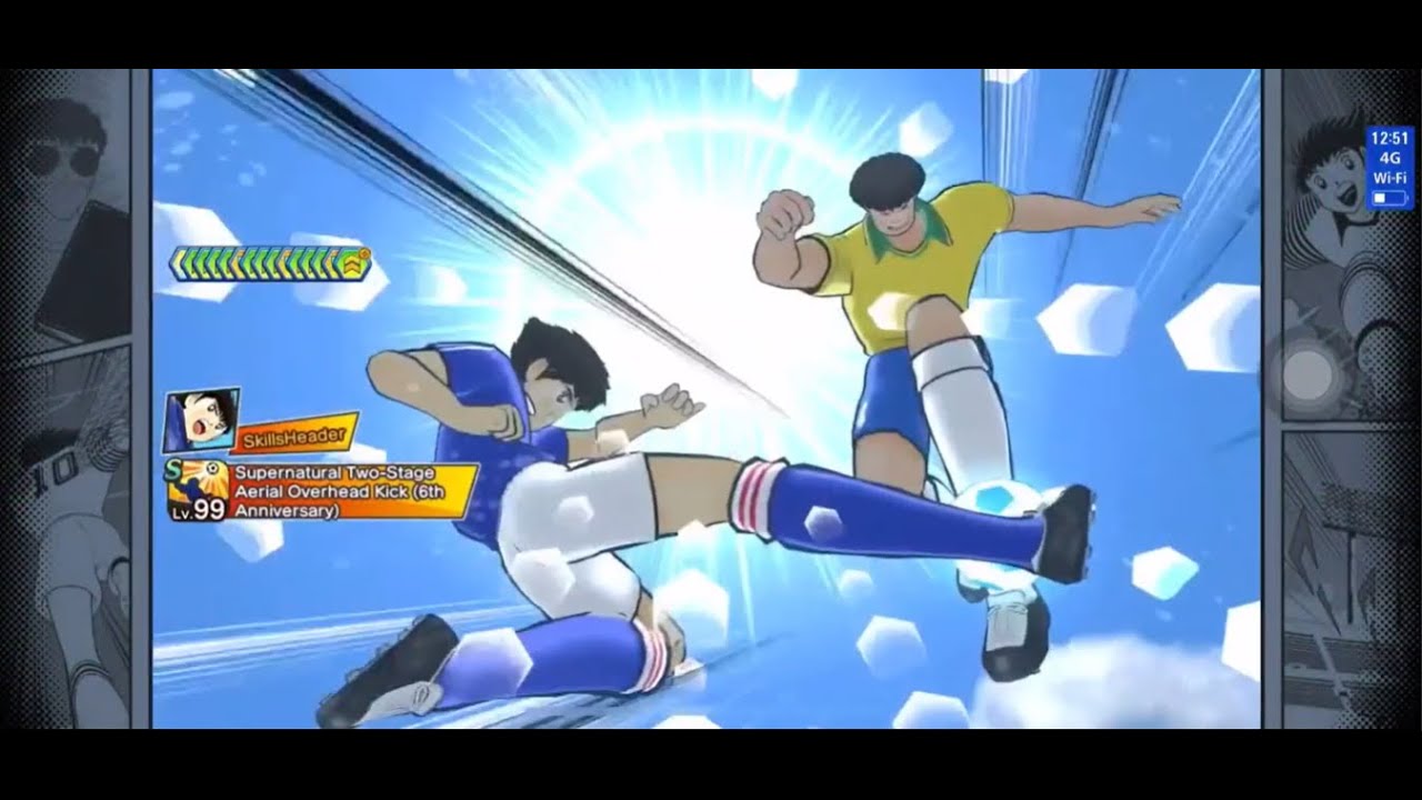 Tsubasa Ozora - Supernatural Two-Stage Aerial Overhead Kick (6th Anniversary) |Sher Ozora :P