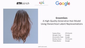 GroomGen: A High-Quality Generative Hair Model - SIGGRAPH Asia 2023
