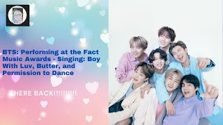 Voice over Reaction BTS at TMA - Boy with Luv, Butter and Permission to Dance