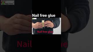 #Nail free glue #Silicone sealant #PVC wall panel #Adhesive #Building materials #Weatherproof sealan