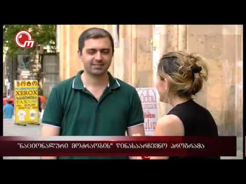 \"ნაციონალური მოძრაობის\" წინასაარჩევნო პროგრამა