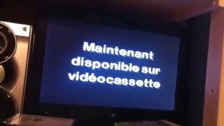 Opening to the Rescruers 1999 VHS (French copy)