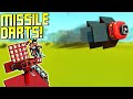 Launching Missiles at Giant Targets Challenge! - Scrap Mechanic Multiplayer Monday