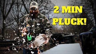 DUCK PLUCKER 3000!  (PLUCK BIRDS IN MINUTES!)