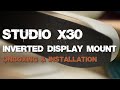 Poly studio x30 inverted display mount  unboxing  installation