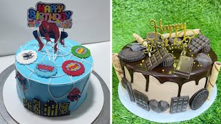 Easy spiderman theme cake | cakekrazeofficial
