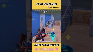 1v4 clutch failed 😞 #shorts #bgmi #shortsvideo #pubgmobile #ashsamarth