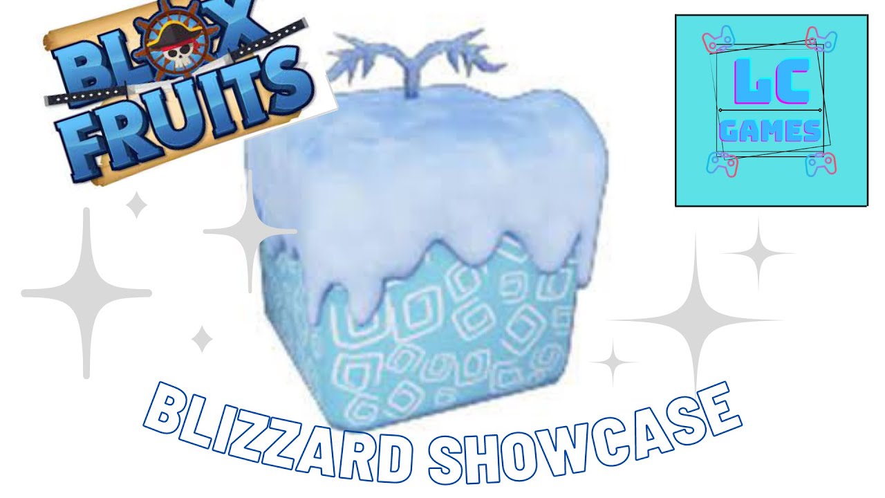 Blizzard fruit showcase in Blox fruits #showcase #damage #fullmastery