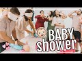 OUR BABY SHOWER + OPENING OUR GIFTS!! | BABY GIRLS BABY SHOWER 2019 | Page Danielle