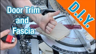 Installing Door Trim and Fascia: How To Build A Shed ep 13