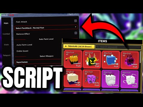 [WORKING] OP Blox Fruits Script MOBILE + PC Autofarm, Bring Fruit, Auto Raids, PVP Hack, ESP