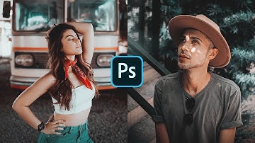 Dark & Moody Color Grading - Photoshop Photo Effects
