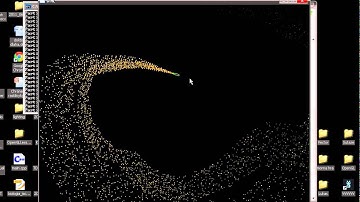 SFML particle system usage - rocket