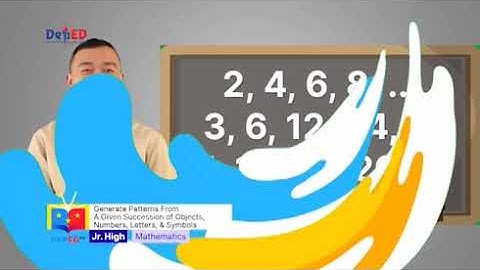 GENERATE PATTERN AND NUMBER SEQUENCE GRADE 10 MATHEMATICS