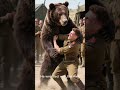 bear who found an unlikely family #foryou #viral #trending #family #bear