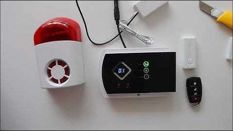 eMastiff G10A External transmitter match with the wireless Outdoor Flash Siren