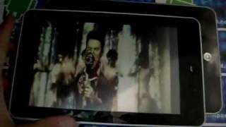 Apad Irobot Vs Gome Flytouch - 480P Mp4 Video Playback