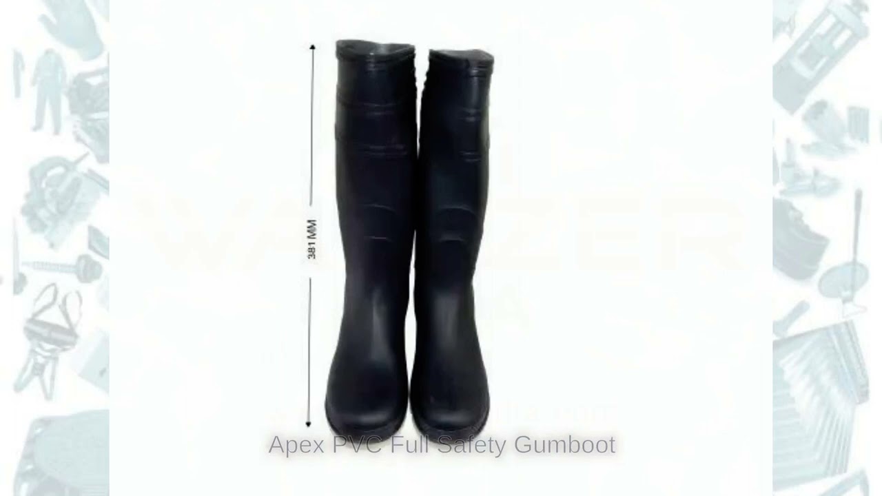 Apex PVC Full Safety Gumboot