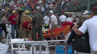 Original Raw Footage: Reno Air Race Plane Crash 2011 Ground Rescue