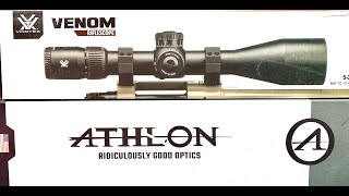 Обзор и сравнение прицелов Athlon Argos BTR Gen 2 8-32X56 и Vortex Venom 5-25-56
