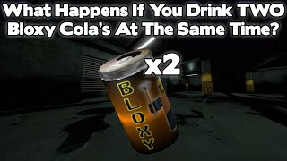 What Happens When You Drink TWO Bloxy Cola's At The Same Time? - Roblox Nico's Nextbots