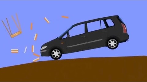 Phun Algodoo Real Car Destruction Game 1