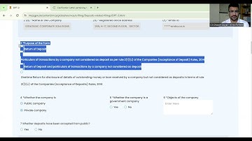 How to file DPT 3 on MCA