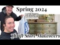 Home decor on a budget goodwill thrift store makeovers  spring 2024 iron orchid designs  reselling