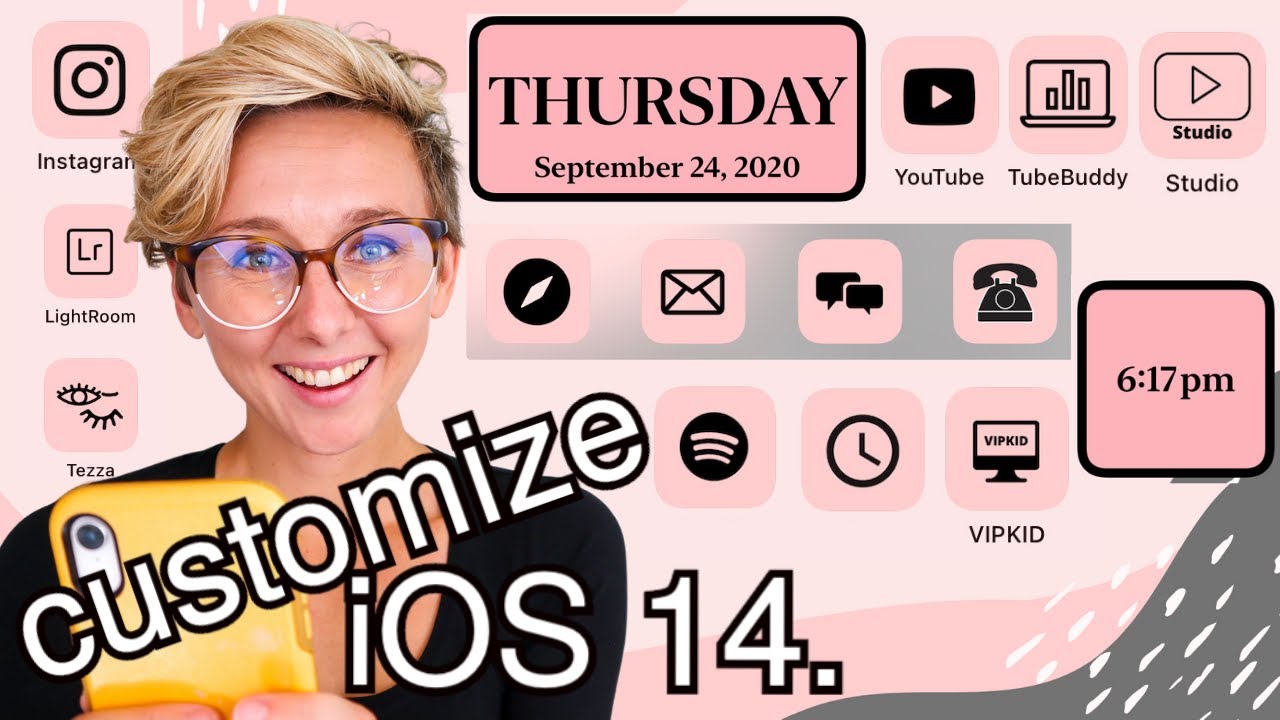 iOS 14 Home Screen Setup Tutorial // How To Design Your App Icons