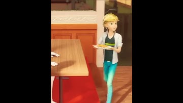 Thumbnail of Marinette and Adrien being clumsy straight for 15 seconds ♥️