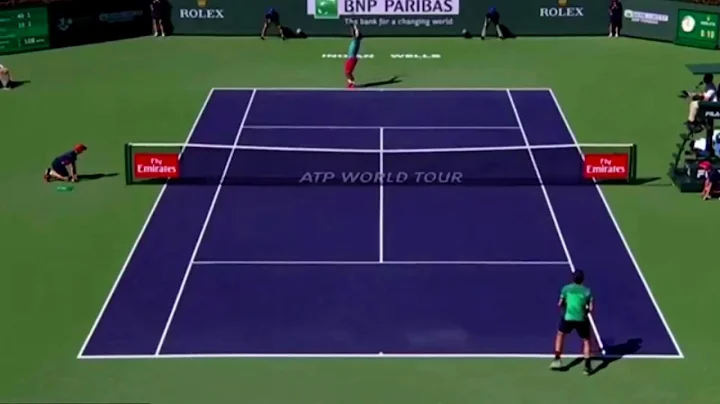 Topspin Returns Federer Indian Wells 2017