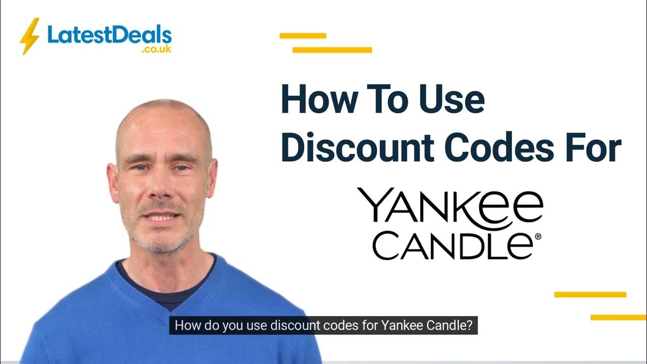 Yankee Candle Discount Codes How to Find & Use Vouchers YouTube