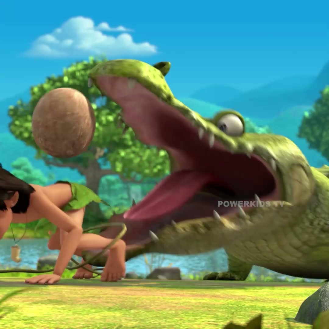 INSAANO KA KHANA??  #powerkidsshorts #junglebook #mowgli #junglebookinhindi #baloo