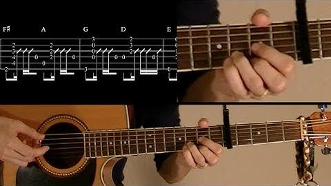 Angeles - Elliott Smith guitar lesson part 3