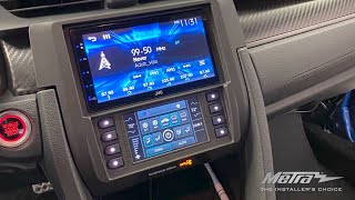 Dash Kit Installation - Fits 2016-2021 Honda Civic (99-7821B) Car Audio Dash Kits