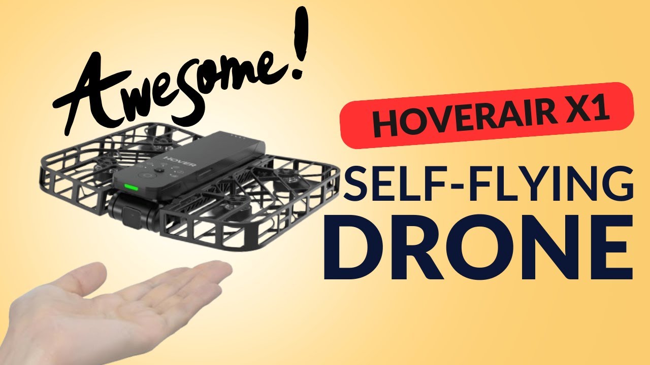 HOVERAir X1 Combo Self-Flying Camera 120g Pocket-Sized Drone Palm