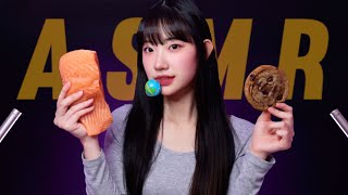 조합은 모르겠고...하여튼 쫀득한 먹방 asmr  |  No talking 이팅사운드